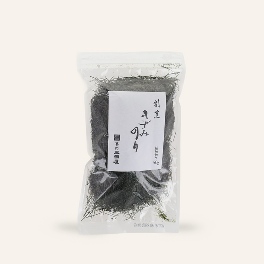 Kizami nori - extra thinly sliced ​​toasted nori (0.5mm) 50g