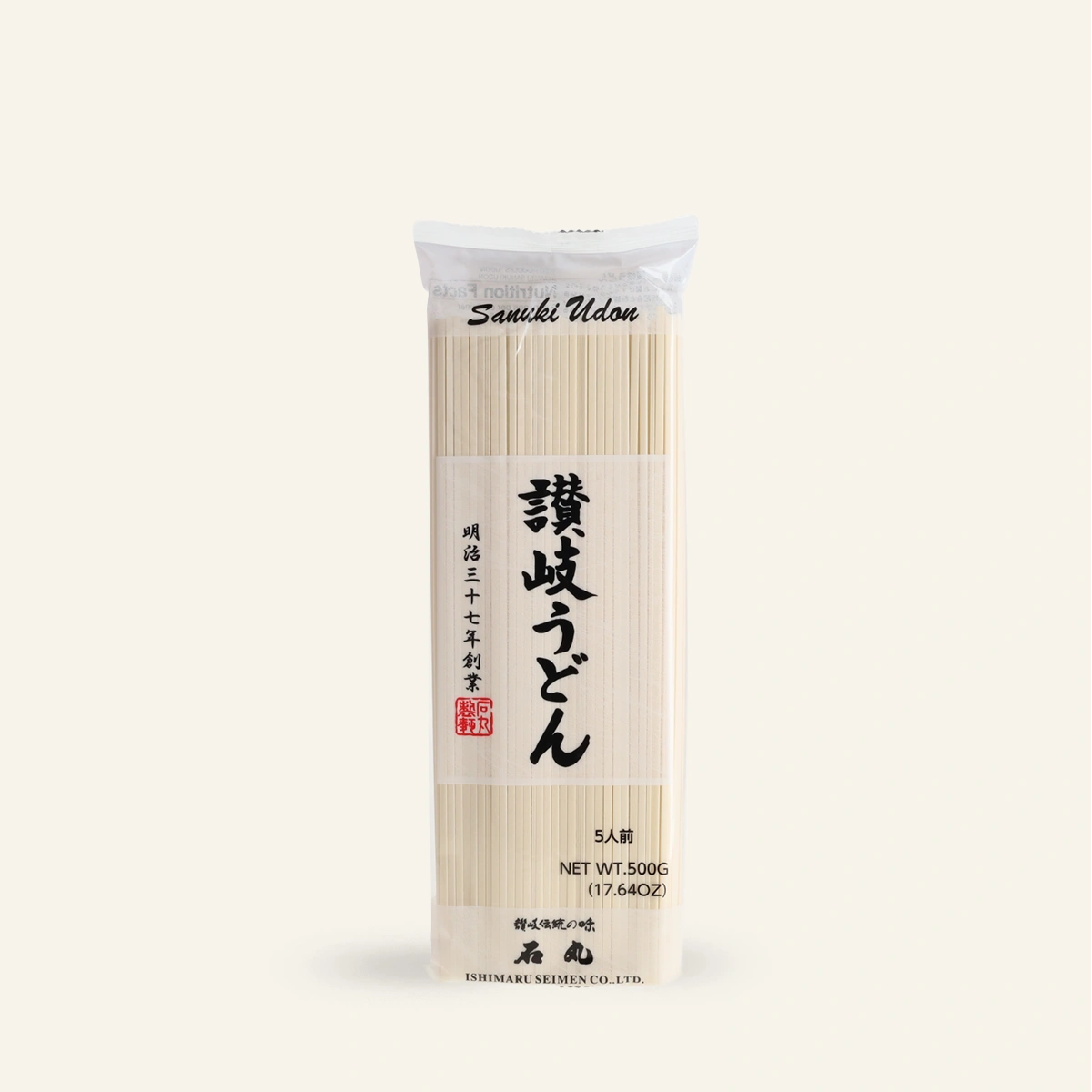 Sanuki Udon - nouilles de blé larges 500 g