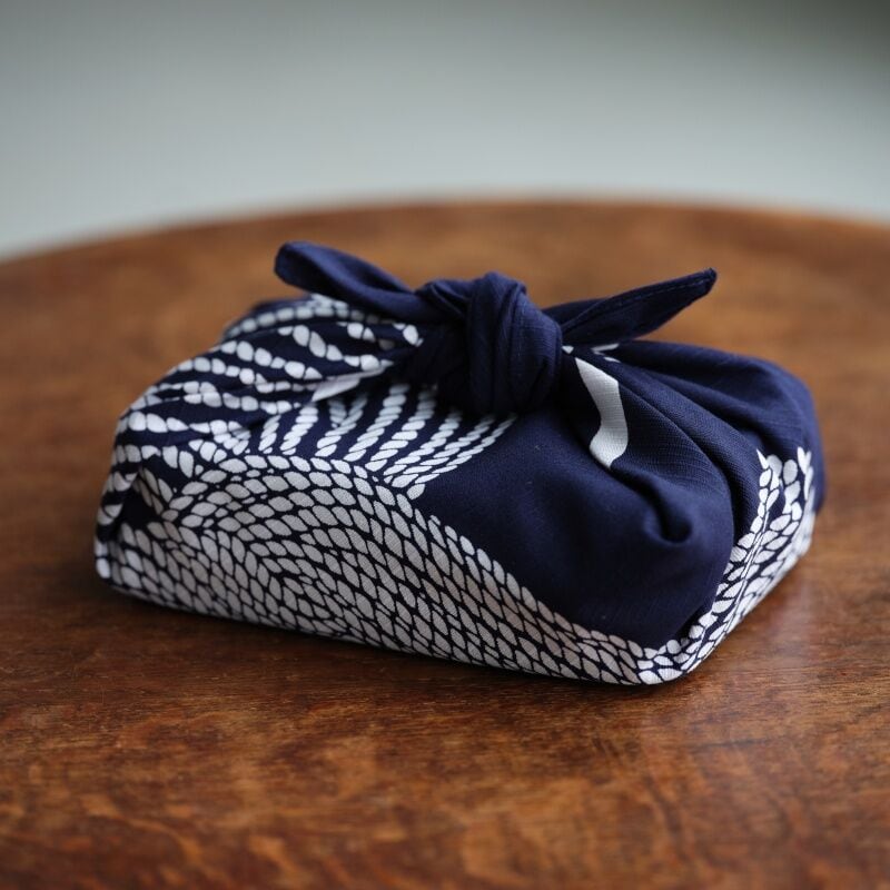 Cotton Furoshiki "Braided Curtain" by Keisuke Serizawa