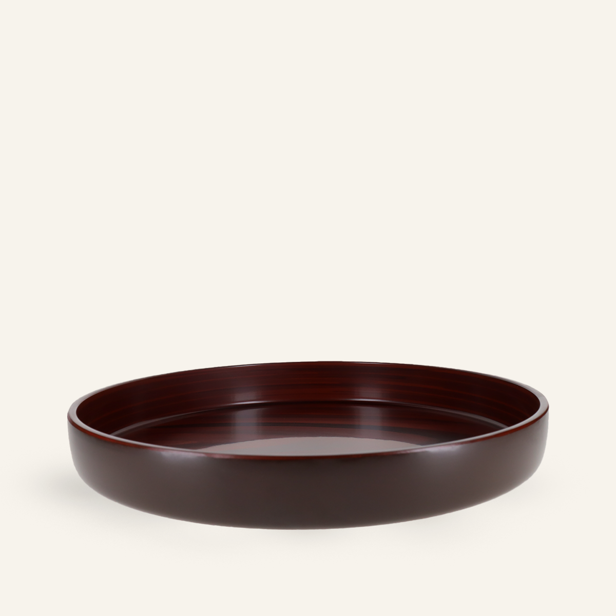 Round "Heian" resin tray