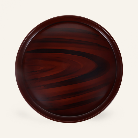 Round "Heian" resin tray