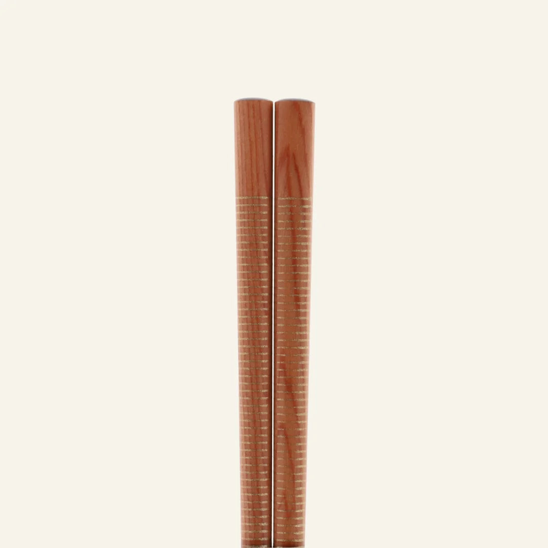Thread striped chopsticks