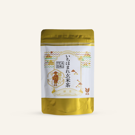 Genmaicha "Ichihomaré" tea with roasted soybeans (3g x 16 bags)