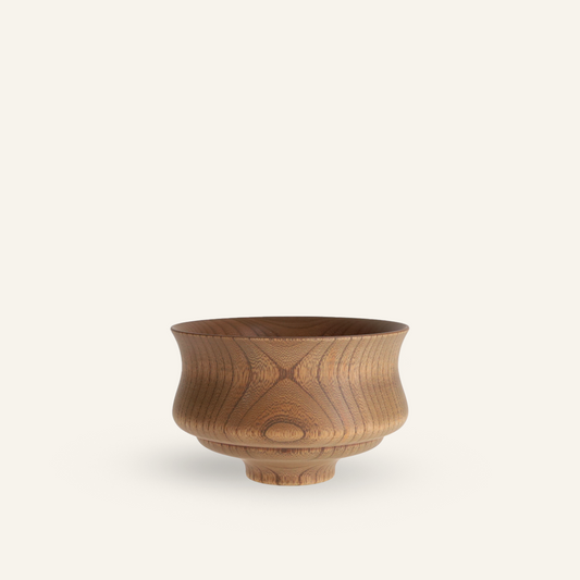 Japanese Zelkova wooden bowl