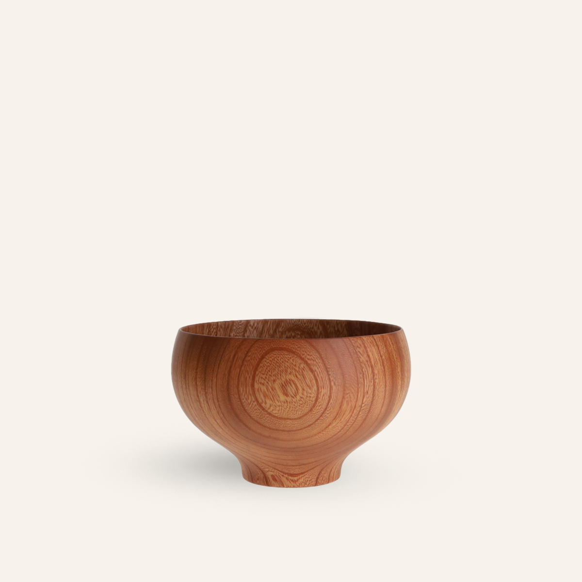 Japanese zelkova wood bowl "matevari"