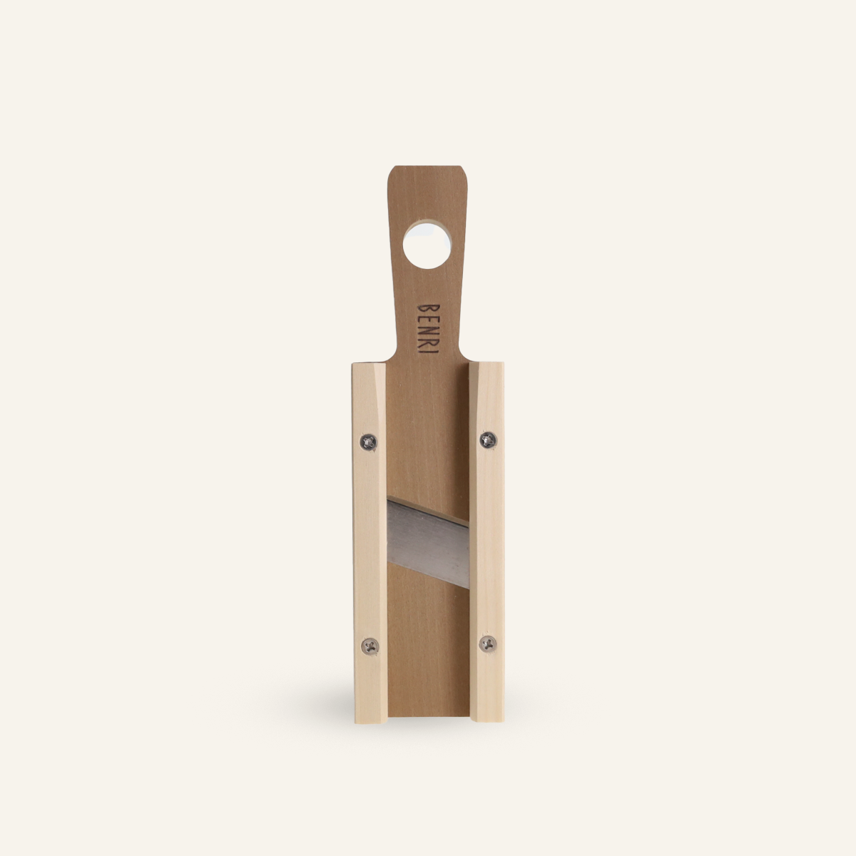 Râpe à poireau en bois