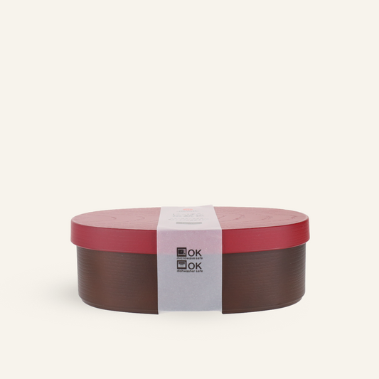 Oval bento box