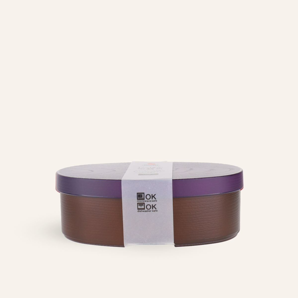 Boîte à bento ovale