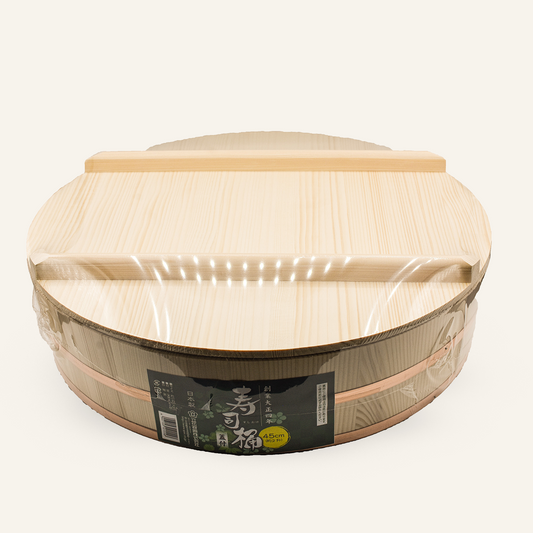 Récipient pour riz à sushi Sushioke avec couvercle