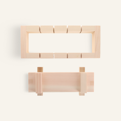 Hinoki cypress oshizushi press (5 sushi)