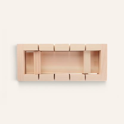 Hinoki cypress oshizushi press (5 sushi)