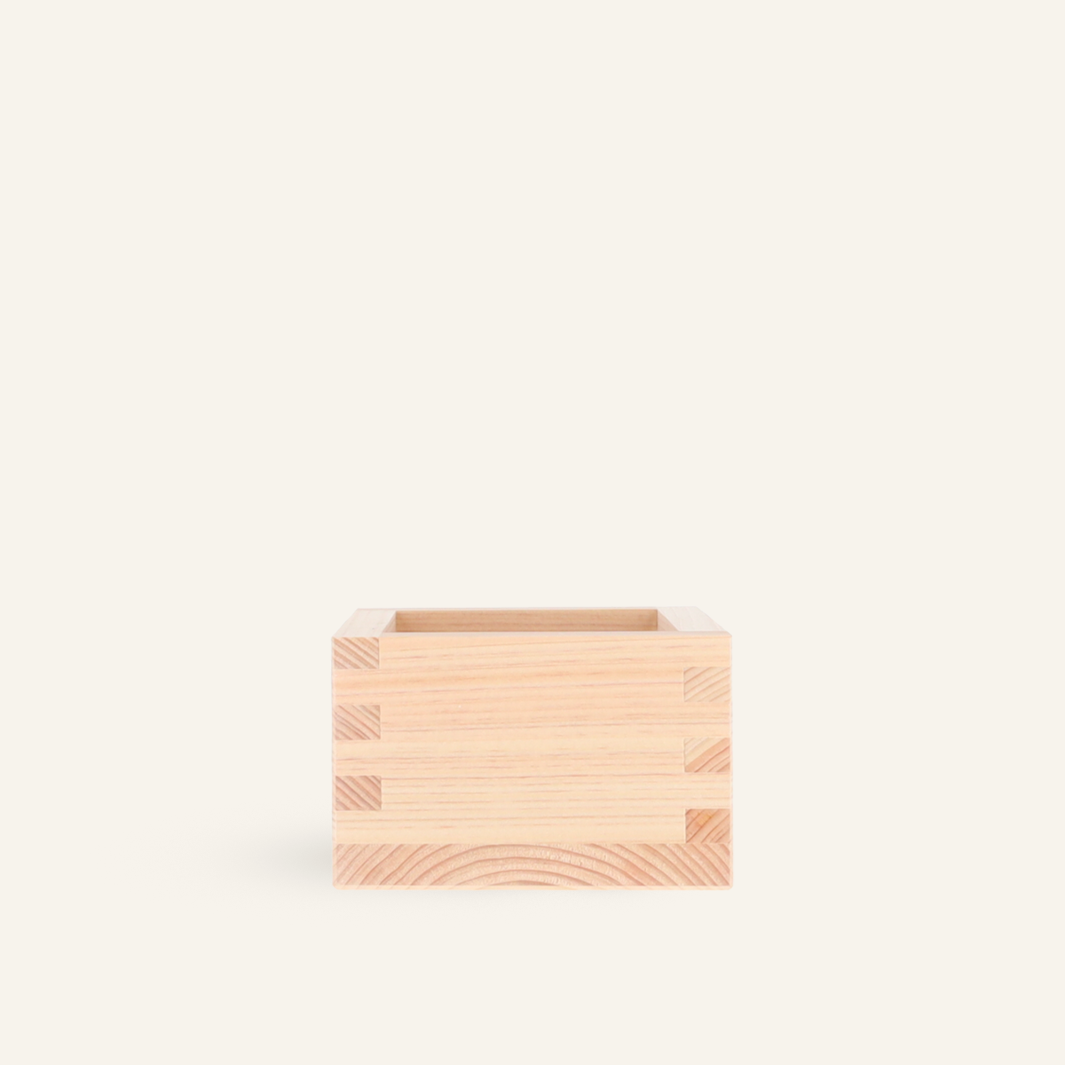 Masu sake cup made of Hinoki cypress