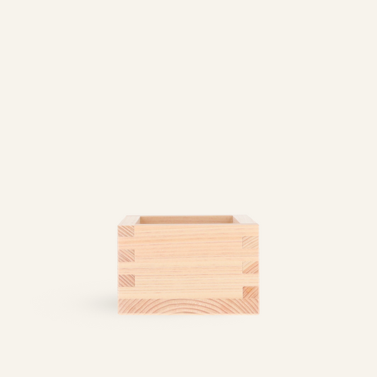 Tasse à saké Masu en cyprès Hinoki