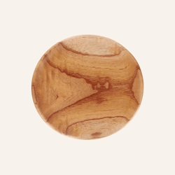 Plat en bois de melia azedarach