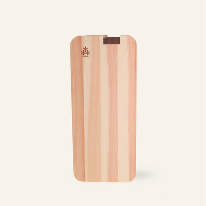 Bloc porte-couteaux en bois hinoki