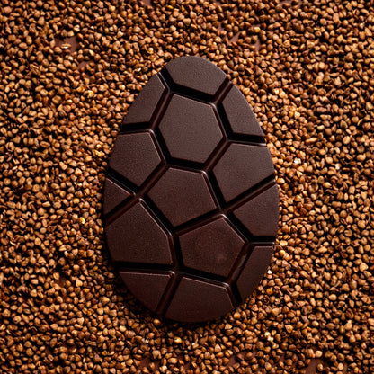 L'Œuf - Chocolat noir praliné sobacha et confit d’orange