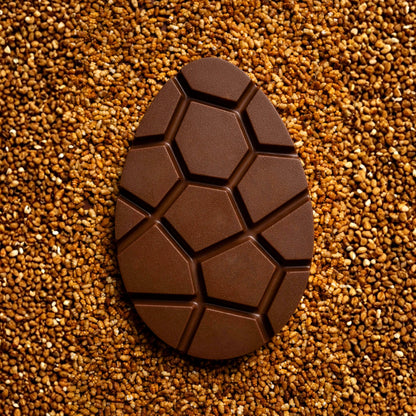 L'Œuf - Chocolat au lait praliné riz soufflé 100 g