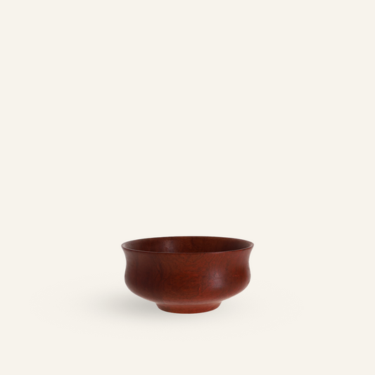 Chinese quince wood bowl