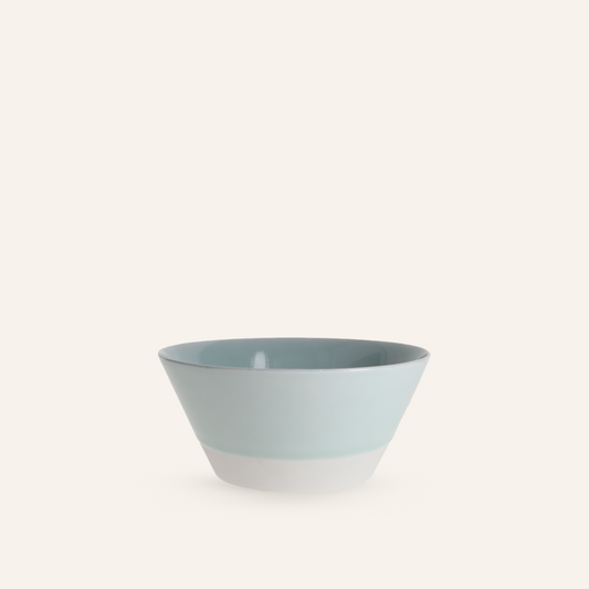 Hasamiyaki porcelain bowl "Essence of life"