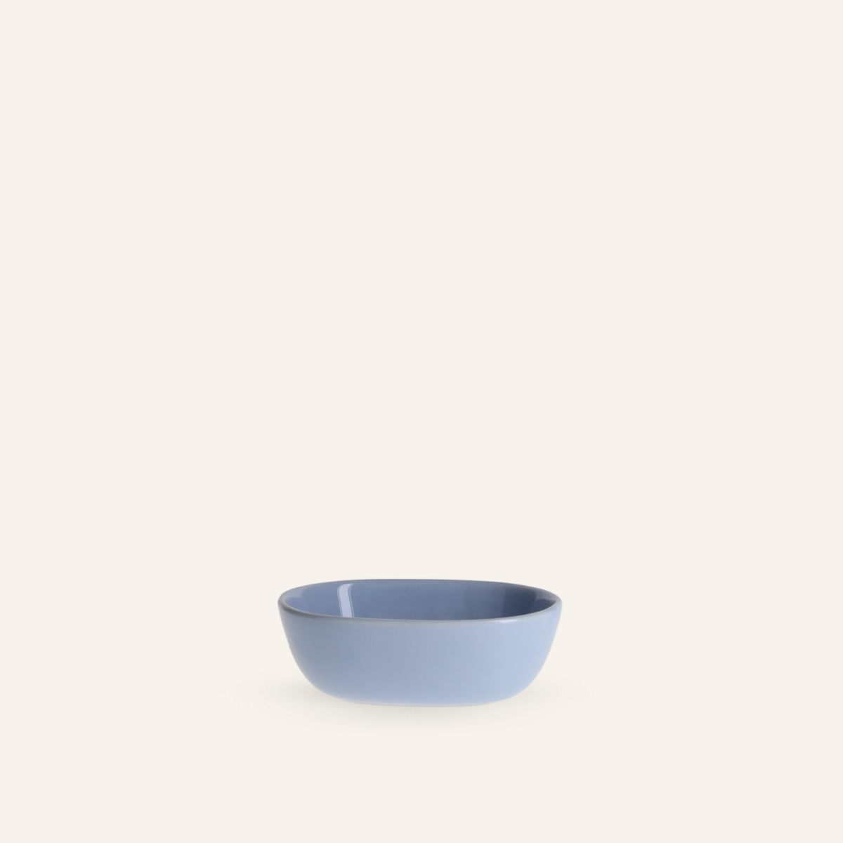 Hasamiyaki porcelain oval bowl "Essence of life"
