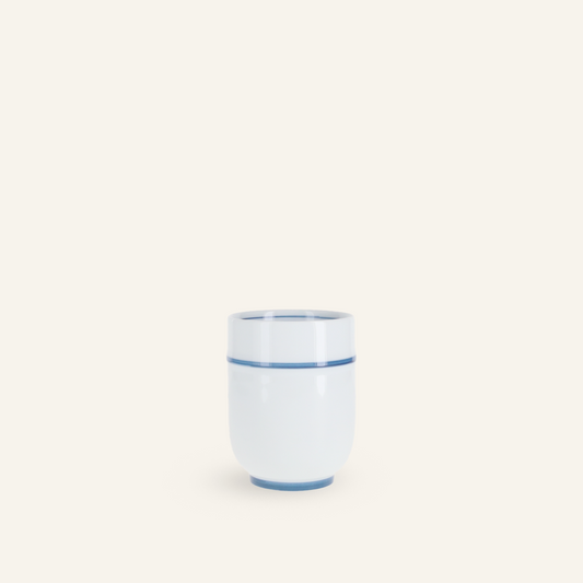 Hasamiyaki "Yumeji" porcelain teacup