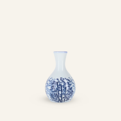 Carafe à saké Tokkuri en porcelaine Hasamiyaki "Wakatake" 175ml
