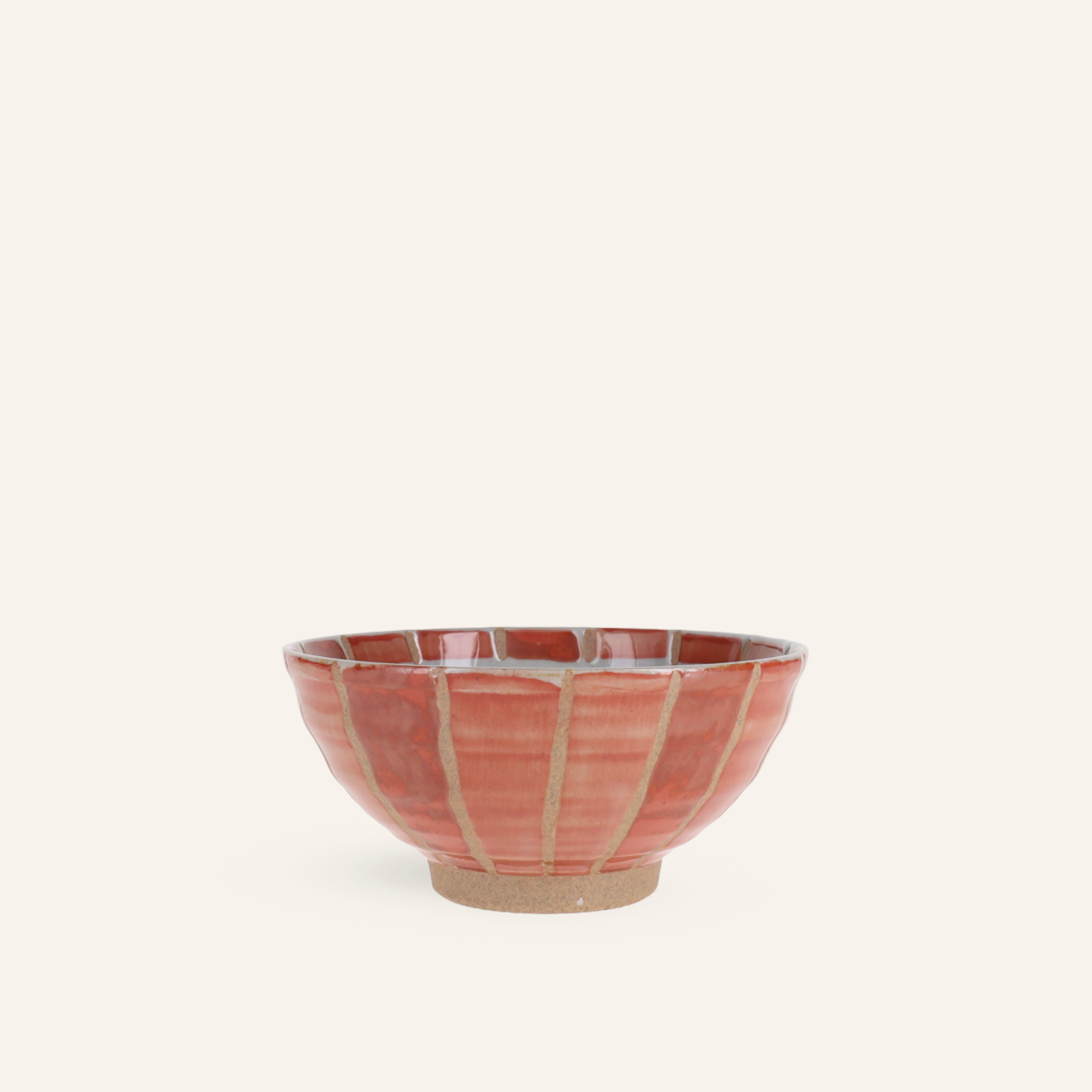 Hasamiyaki "Tokusa" ceramic rice bowl