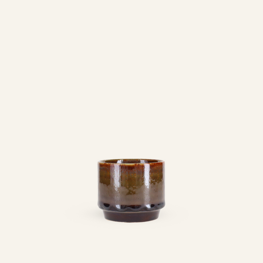 Hasamiyaki "kurumi" ceramic cup