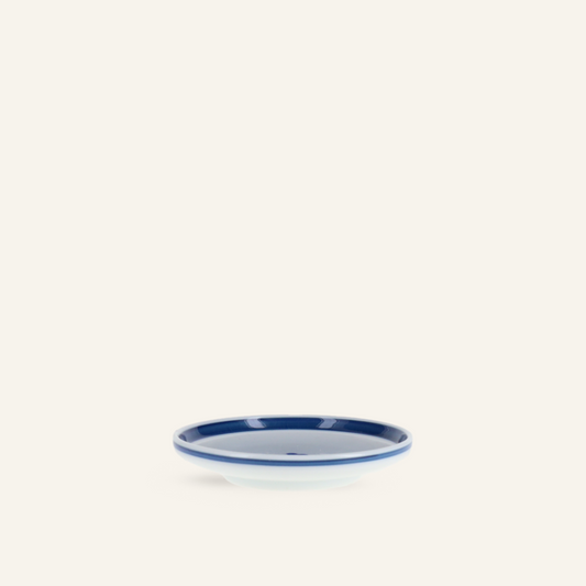 Hasamiyaki porcelain saucer "Yumeji"