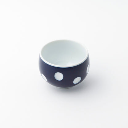 Tasse à thé bleue en porcelaine Aritayaki "Negaposi"