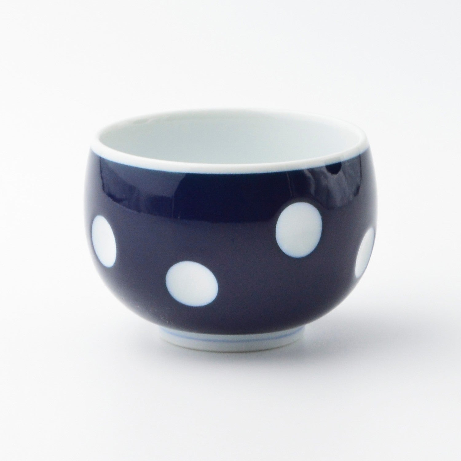 Tasse à thé bleue en porcelaine Aritayaki "Negaposi"