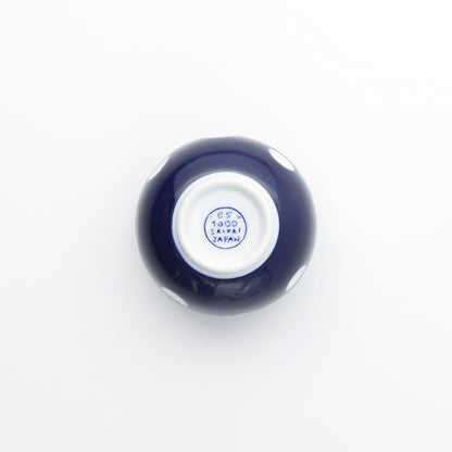 Tasse à thé bleue en porcelaine Aritayaki "Negaposi"
