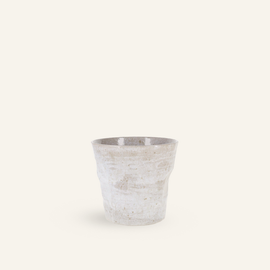 Verre faïence fine Minoyaki "tataki"