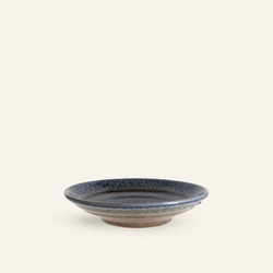 Petite assiette creuse faïence fine Minoyaki "mingei"