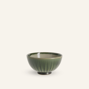 Setoyaki "sogi" fine earthenware rice bowl