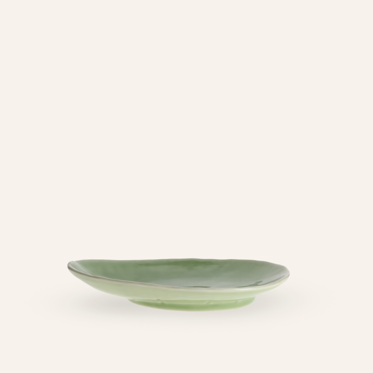 Petite assiette faïence fine Minoyaki "shizuku"