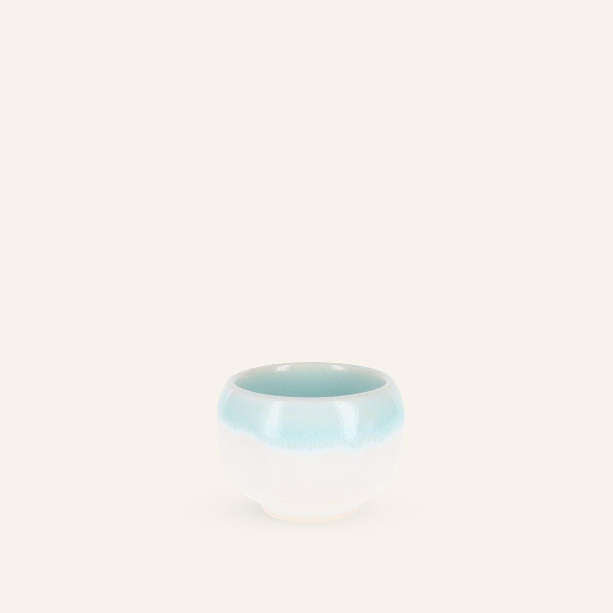 Minoyaki "seiryuu" fine earthenware sake cup