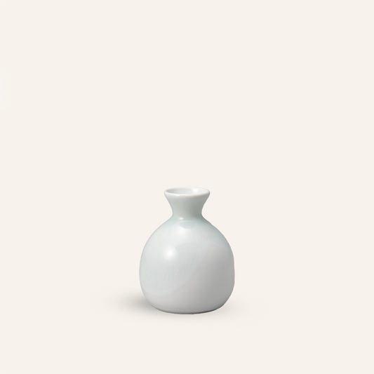 Carafe à saké tokkuri faïence fine Minoyaki "seiryuu"