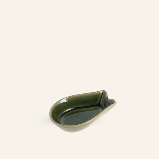 Rengé fine earthenware spoon coaster Setoyaki "renge"