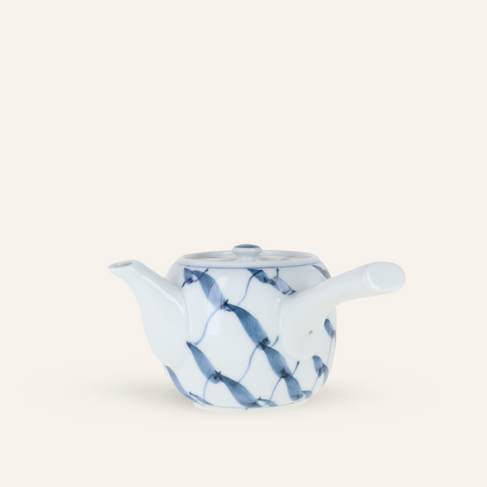Traditional Kyusu porcelain teapot Aritayaki "kyoumou"
