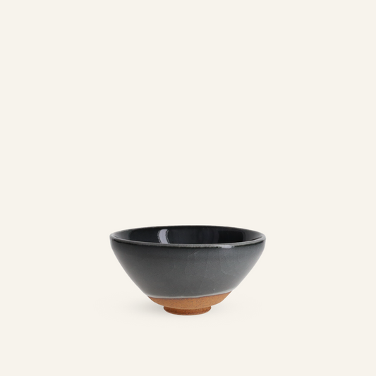 Minoyaki "megumi" ceramic matcha bowl