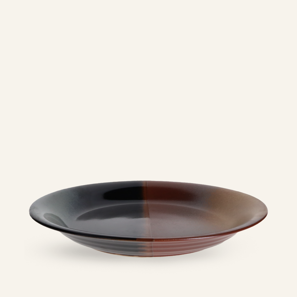 Grande assiette faïence fine Minoyaki "akebono"