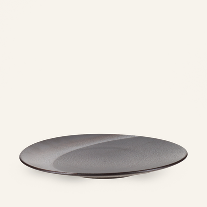 Assiette faïence fine Minoyaki "oborozuki"