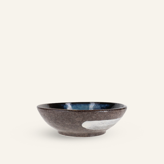 Assiette creuse faïence fine Minoyaki "shinnishiki"