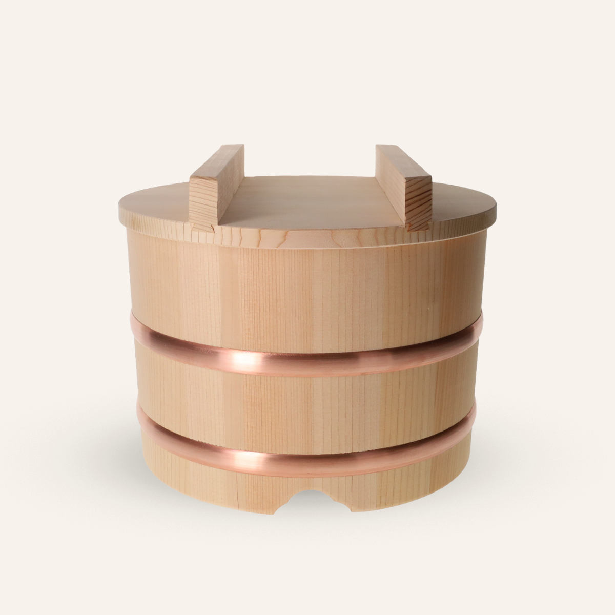 Ohitsu rice bucket with lid