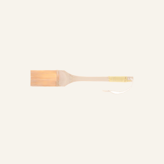 Large bamboo brush for grater