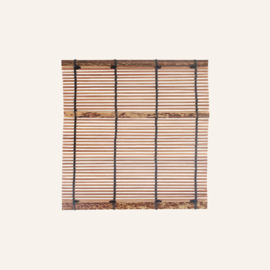 Small "susutake" bamboo presentation mat