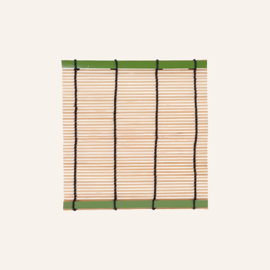 Small presentation mat in "shiratake" bamboo