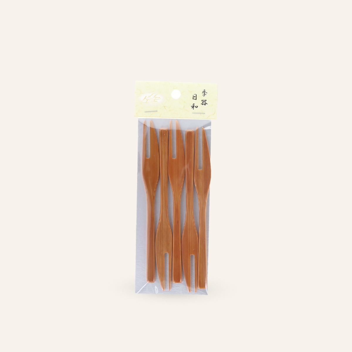 5 "kashi" dessert forks