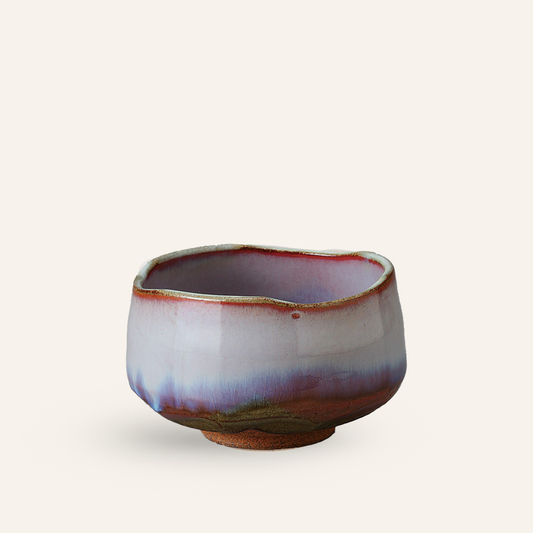 Setoyaki “Hagi” stoneware matcha bowl